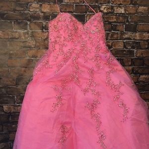 Tiffany Designs Pink Prom Sweet 16 Dress